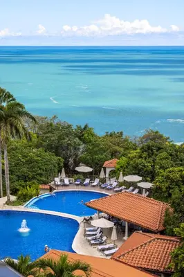 a view of the ocean from the resort at Parador Nature Resort and Spa in Manuel Antonio
