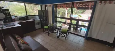 an aerial view of a kitchen and a living room at Massai Apartments in Playa Flamingo