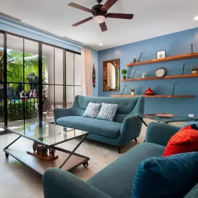Nicely Decorated Ground-Floor Unit in Front of Pool at Pacifico in Coco