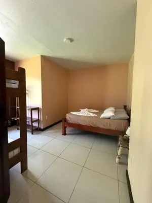 a bedroom with a bed in a room at Casa Susan in San Pedrillo