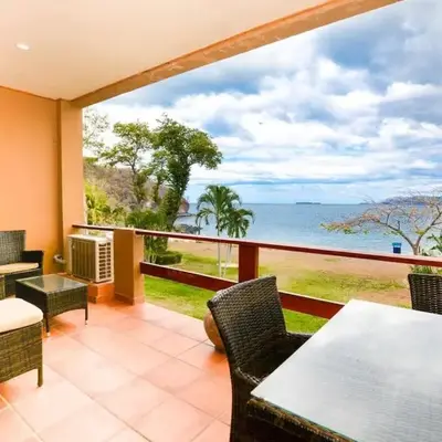Elegant 3BR Beachfront Condo with Spacious Interior
