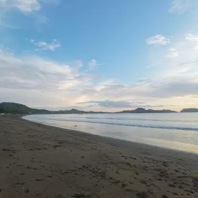 a view of a beach with the ocean at Villas Pura Vibra in Potrero
