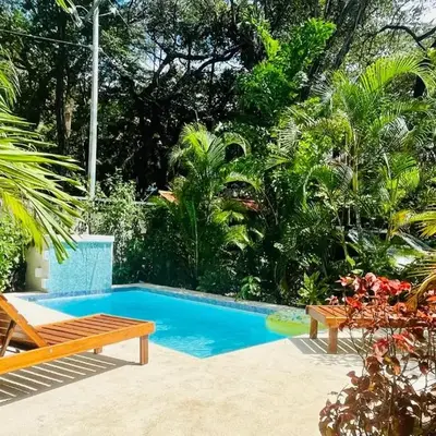 Tropical House in Nosara- 3 min walk to the beach