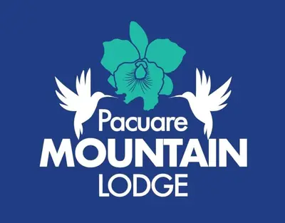 a logo for a resource mountain lodge at Pacuare Mountain Lodge in Tres Equis