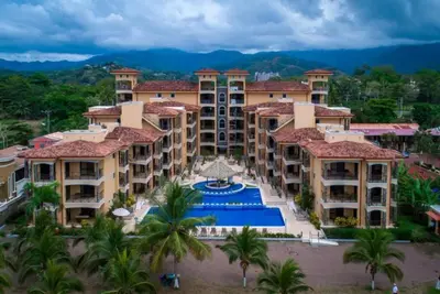 an aerial view of the resort at Beautiful and Enchanting Beach Vacation in Jacó