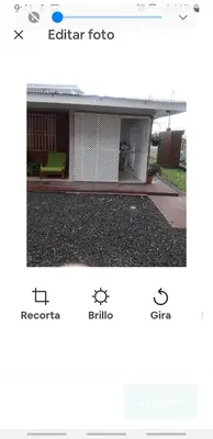 a screenshot of a website with a picture of a building at Apartamento La Fortuna #2 in Fortuna