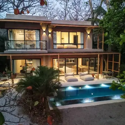 Luxury Beachfront Villa with private pool at Nantipa