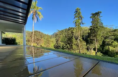 a view from at Arte de Plumas birding lodge in Cartago