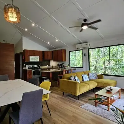 Casa Macaw Jungle Cabin w Private Pool AC