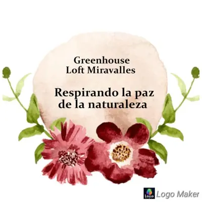a picture of a flower with the words greenhouse lot mirwelieli la at Greenhouse Lofts Miravalles in Aguas Claras