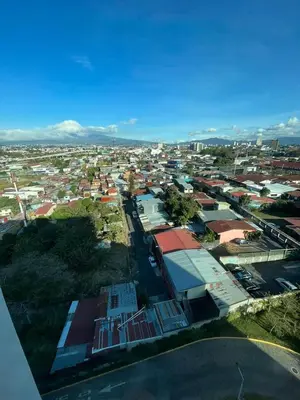 an aerial view of a small town with buildings at Bambu-Rivera Club Residences in San José