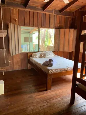 Gallery image of Agradable cabaña frente al mar in Parrita