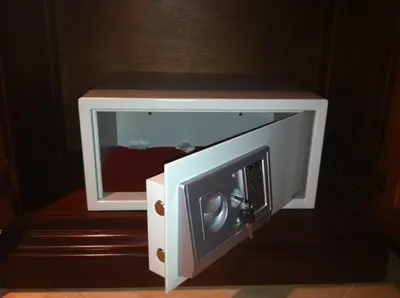 a small tv sitting on top of a table at Beach Front Boutique Condominium in Jacó
