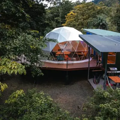 Bitzu Dome-Bijagua Riverside Glamping