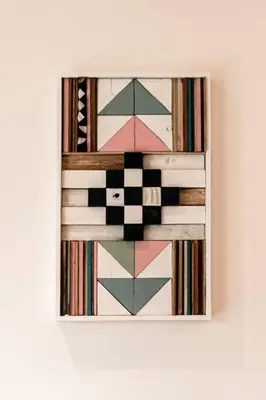a framed picture of a painting on a wall at BoHo Home in Gated Eco Residence marAmar - Top location in Santa Teresa Beach