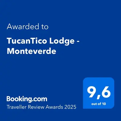a screenshot of the tucanico lodge monzerzerzerzerks website at TucanTico Lodge ~ Casa # 3 in Monteverde Costa Rica
