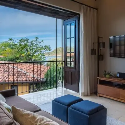 Beautiful Mediterranean-Style Penthouse with an Oceanview Balcony