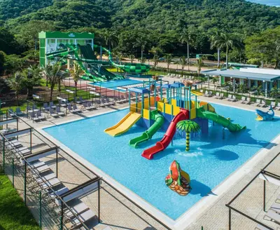 an image of a water park with slides at Riu Guanacaste - All Inclusive in Coco